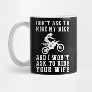 Dirt-Bike Respect T-Shirt Mug